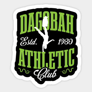 Dagobah Athletic Club Sticker